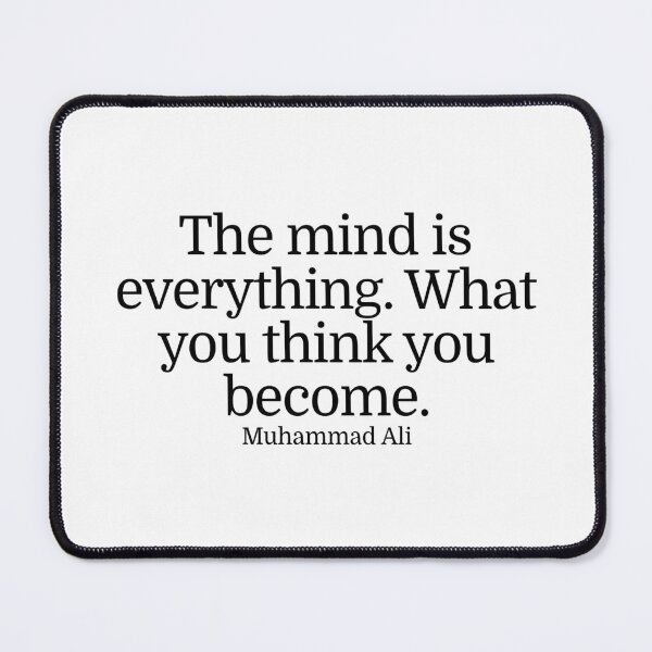 Item preview, Muhammad Ali Quote designed and sold by CharmStudio.