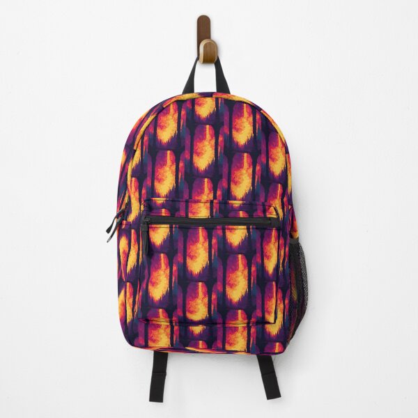 Item preview, Ancient pillars against a vibrant pixel sunset. designed and sold by Piotrek0001.