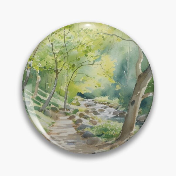 Item preview, The river Dart at Venford2(watercolour + AI) designed and sold by artsmeow.