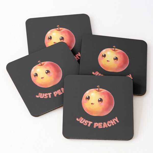 Item preview, Just Peachy Cute Fruit Design designed and sold by rustyroofco.