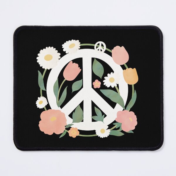Item preview, Peacefulness with flowers designed and sold by BibbleBambie.