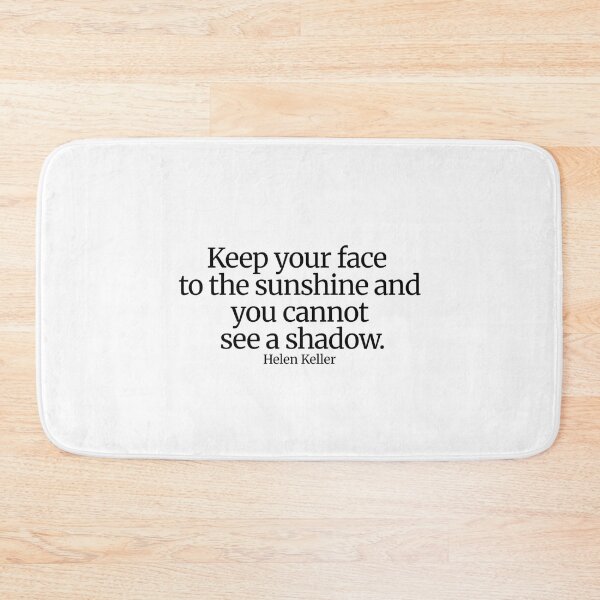 Item preview, Helen Keller Quote designed and sold by CharmStudio.