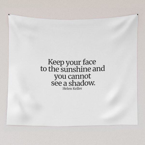 Item preview, Helen Keller Quote designed and sold by CharmStudio.