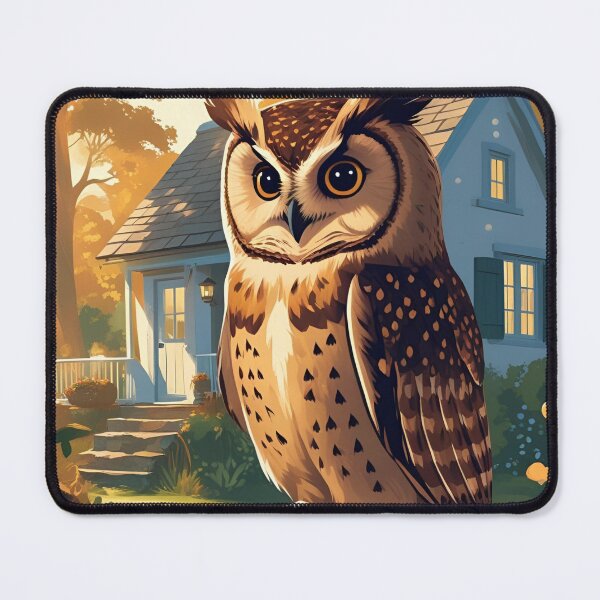 Item preview, Cottage Core Owl Pattern designed and sold by PatronesKawai.