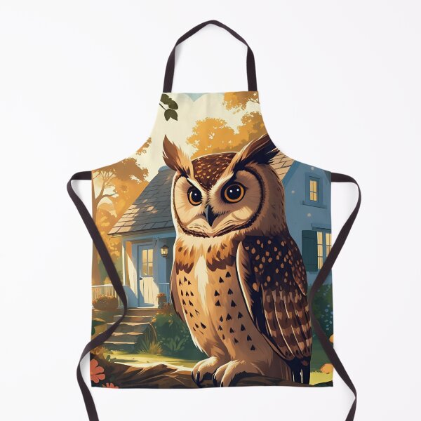 Item preview, Cottage Core Owl Pattern designed and sold by PatronesKawai.