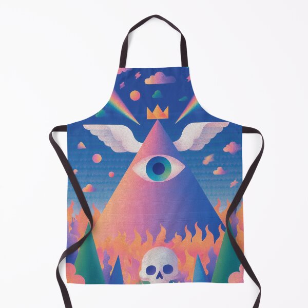 Item preview, The Crowned All-Seer designed and sold by Retro Type.