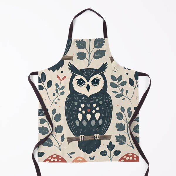 Item preview, Cottage Core Owl Pattern designed and sold by PatronesKawai.
