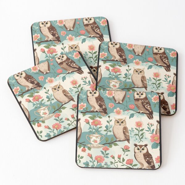 Item preview, Cottage Core Owl Pattern designed and sold by PatronesKawai.