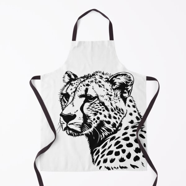 Item preview, cheetah bw designed and sold by ArtfulPlay.