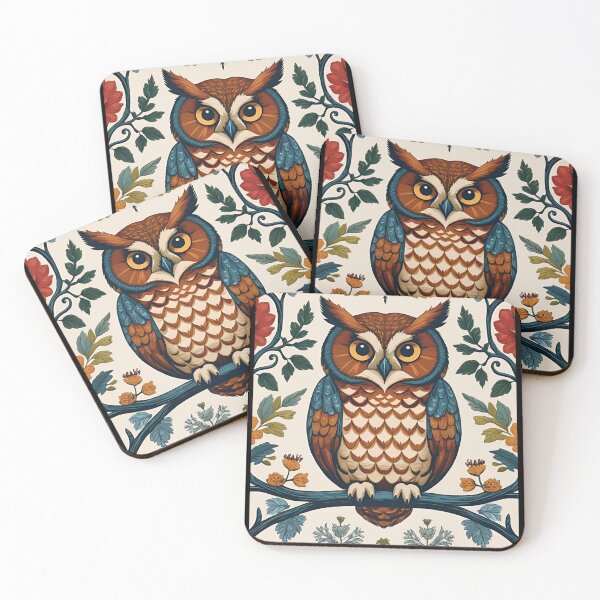 Item preview, Cottage Core Owl Pattern designed and sold by PatronesKawai.