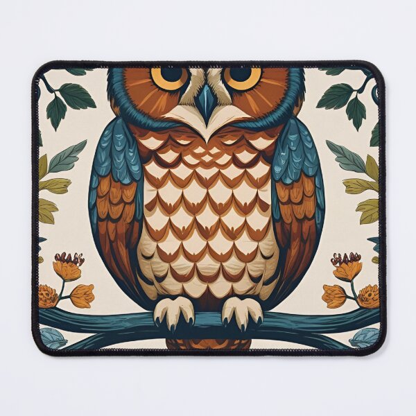 Item preview, Cottage Core Owl Pattern designed and sold by PatronesKawai.