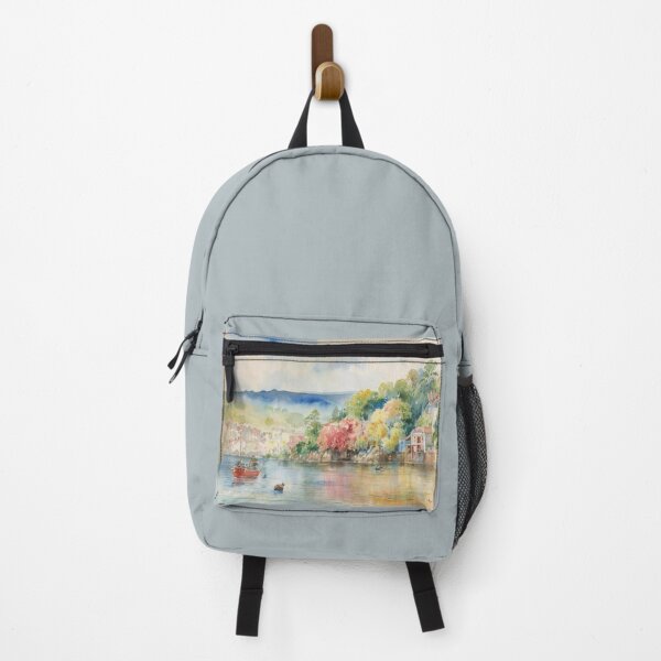 Item preview, The estuary Salcombe（watercolour + AI) designed and sold by artsmeow.