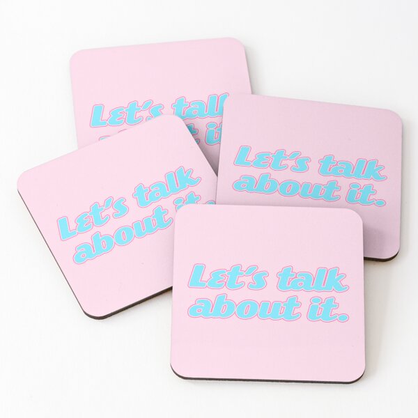 Item preview, Let's Tak About It V4 - Peony and Blue designed and sold by sillyjess.