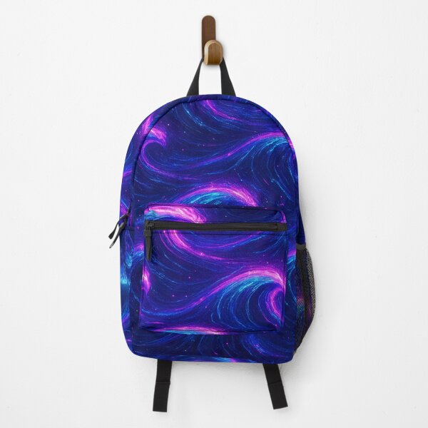 Item preview, Neon Cyberpunk Waves Pattern designed and sold by ArtPricarpe.