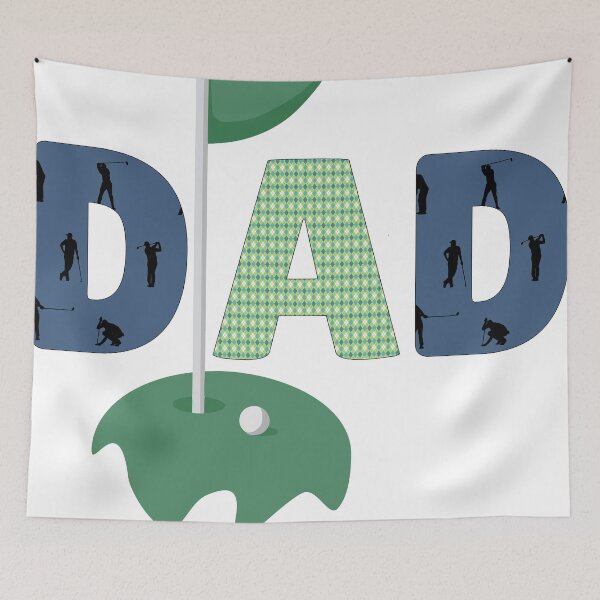 Item preview, Golf Dad Funny Gift for Father Golfer Retro Sports Design designed and sold by LessIsLoud.