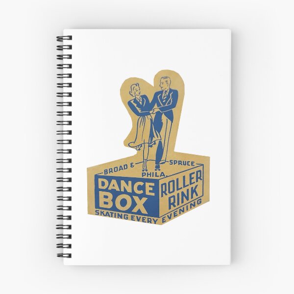 Item preview, Philadelphia Pennsylvania Dance Box Roller Rink Roller Skating Rink Sticker Decal Label Design 2 designed and sold by tislord.