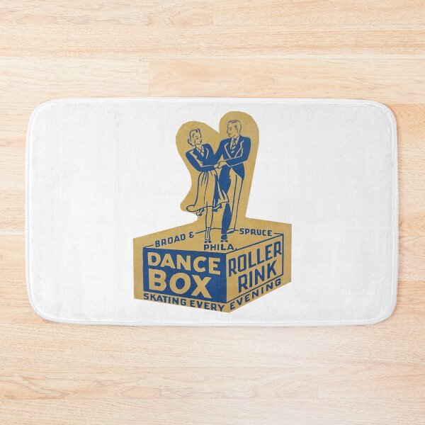 Item preview, Philadelphia Pennsylvania Dance Box Roller Rink Roller Skating Rink Sticker Decal Label Design 2 designed and sold by tislord.