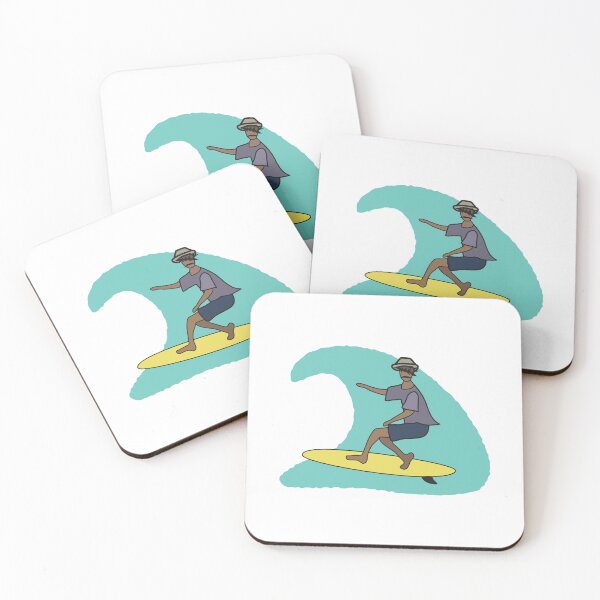 Item preview, Surfer Dude on a Wave designed and sold by derbyks.