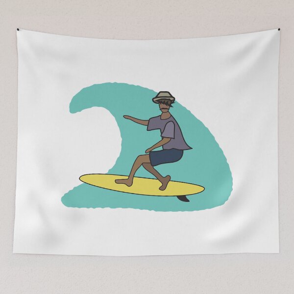Item preview, Surfer Dude on a Wave designed and sold by derbyks.