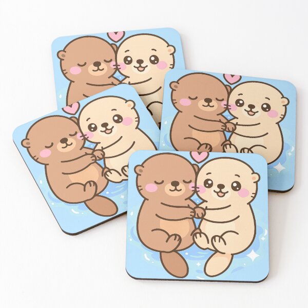 Item preview, Significant Otters Holding Hands designed and sold by TinyPanic.