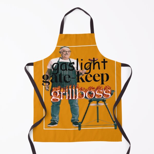 Item preview, gaslight gatekeep grillboss designed and sold by shrimpLiquid.