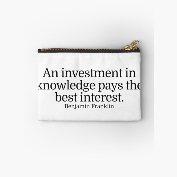 Item preview, Benjamin Franklin Quote  designed and sold by CharmStudio.