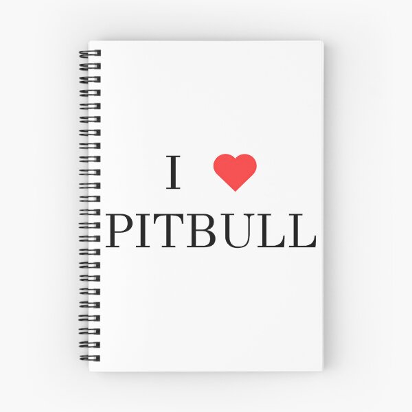 Item preview, I ❤️ PITBULL designed and sold by silverowlet.