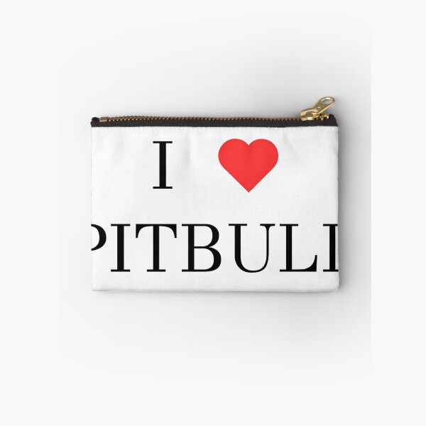 Item preview, I ❤️ PITBULL designed and sold by silverowlet.