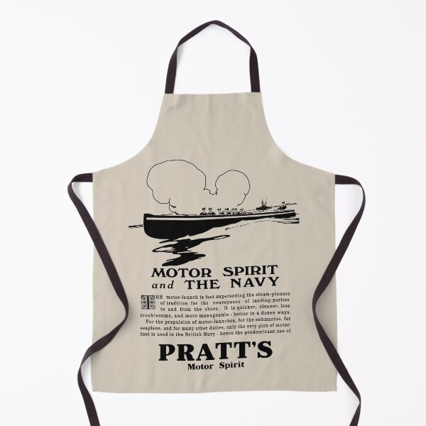 Item preview, British WW1 Navy Motor Launch Pratt Vintage Ad Artwork designed and sold by MilitaryMart.