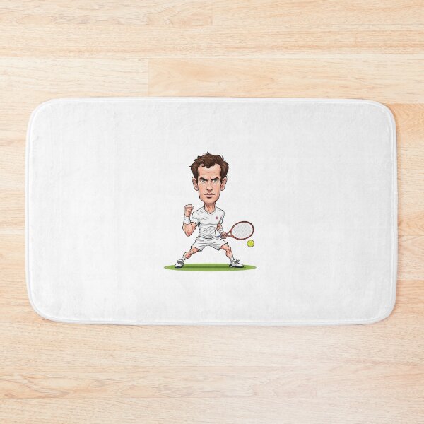 Item preview, Funny caricature of Andy Murray the Tennis Player Grand Slam Legend  designed and sold by vectorlove.
