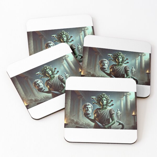 Item preview, Medusa holding the head of perseus designed and sold by Empyreantattoo.