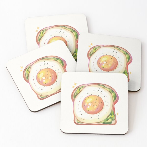 Item preview, Sunnyside egg on avocado toast  designed and sold by Mayarartsy.
