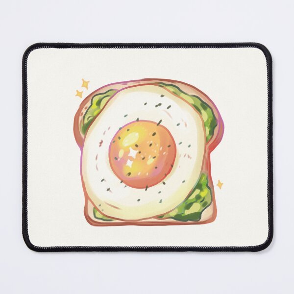 Item preview, Sunnyside egg on avocado toast designed and sold by Mayarartsy.