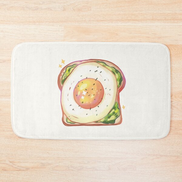 Item preview, Sunnyside egg on avocado toast  designed and sold by Mayarartsy.