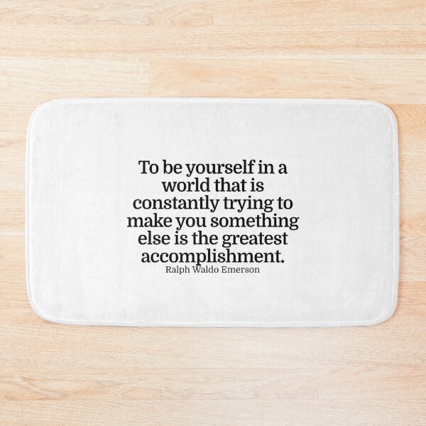 Item preview, Ralph Waldo Emerson Quote  designed and sold by CharmStudio.