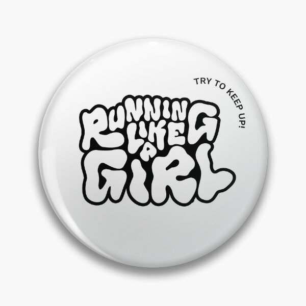 Item preview, Running Like A Girl: Outlined designed and sold by Katri Hansson.