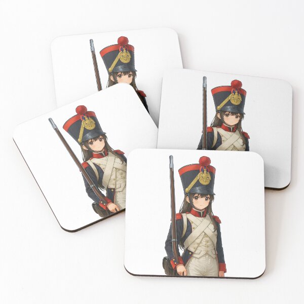 Item preview, Anime Girl with Musket designed and sold by RAWLIFEGRAPHIC.