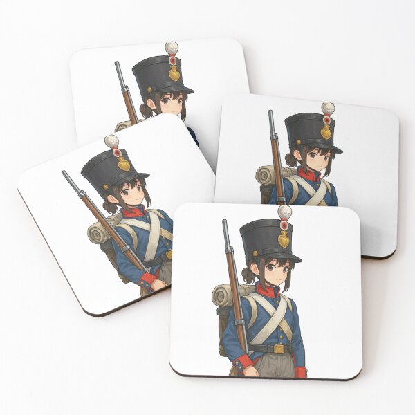 Item preview, Anime Girl with Musket designed and sold by RAWLIFEGRAPHIC.