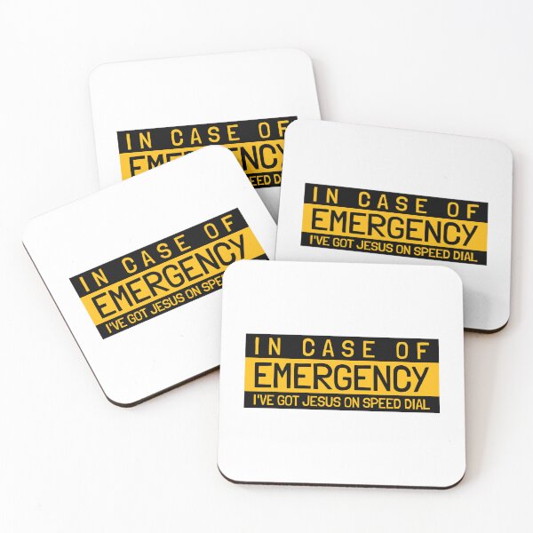 Item preview, IN CASE OF EMERGENCY...I'VE GOT JESUS ON SPEED DIAL designed and sold by TeeezShirtz.