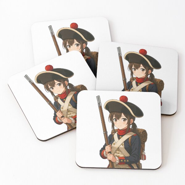 Item preview, Anime Girl with Musket designed and sold by RAWLIFEGRAPHIC.