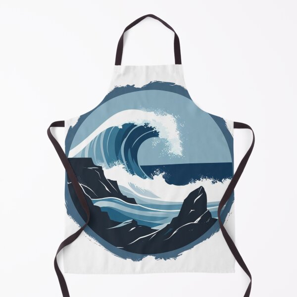 Item preview, Cape Flattery Ocean Wave — Powerful Coastal Cliff Art designed and sold by jelonkaa.