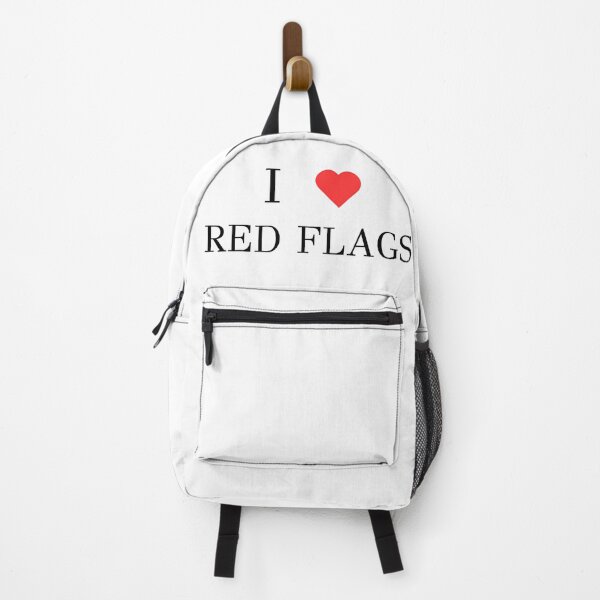 Item preview, I ❤️ RED FLAGS designed and sold by silverowlet.