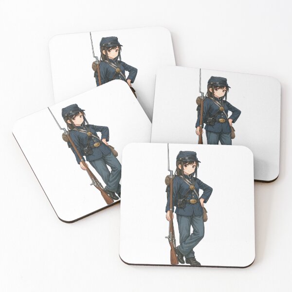 Item preview, Anime Girl with Musket designed and sold by RAWLIFEGRAPHIC.