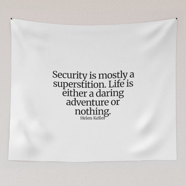 Item preview, Helen Keller Quote designed and sold by CharmStudio.