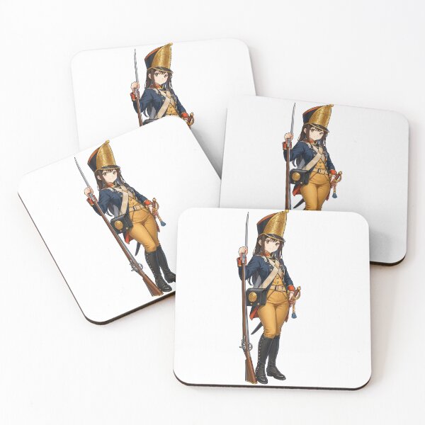 Item preview, Anime Girl with Musket designed and sold by RAWLIFEGRAPHIC.