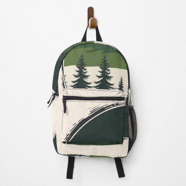Item preview, Cape Flattery Forest — Minimalist Aurora Borealis Silhouette designed and sold by jelonkaa.