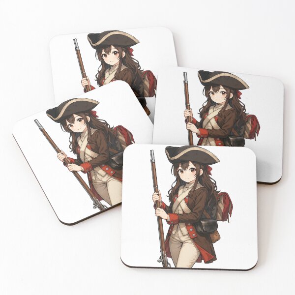 Item preview, Anime Girl with Musket designed and sold by RAWLIFEGRAPHIC.