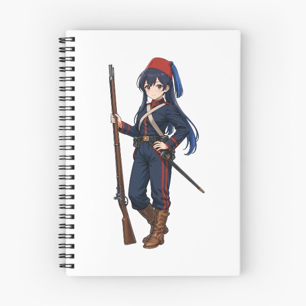 Item preview, Anime Girl with Musket designed and sold by RAWLIFEGRAPHIC.
