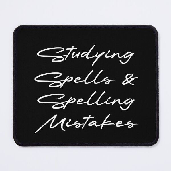 Item preview, Studying Spells & Spelling Mistakes designed and sold by Ninjacatoff.
