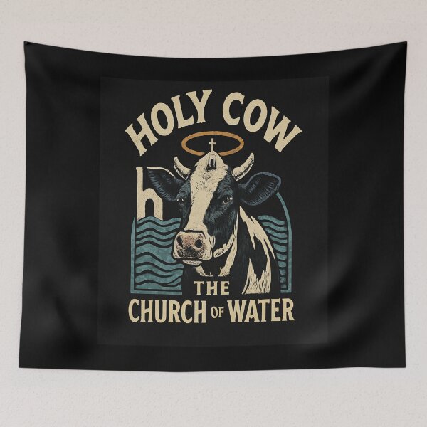 Item preview, The Holy COW (Church of water) designed and sold by The Church of Water.